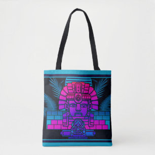 Bolsa Tote Synthwave Pharaoh