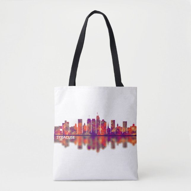 Bolsa Tote Syracuse USA Skyline (Frente)