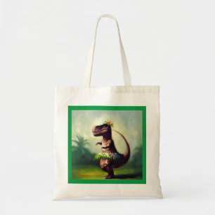 Bolsa Tote T Rex Hula Dancer
