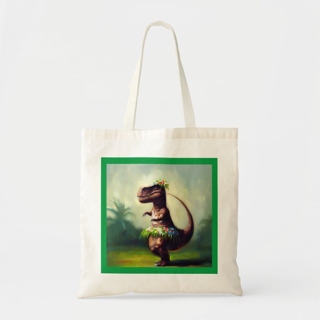 Bolsa Tote T Rex Hula Dancer (Frente)