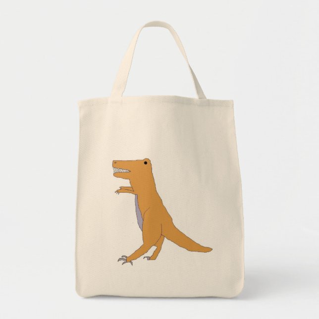 Bolsa Tote T. Rex saco (Frente)
