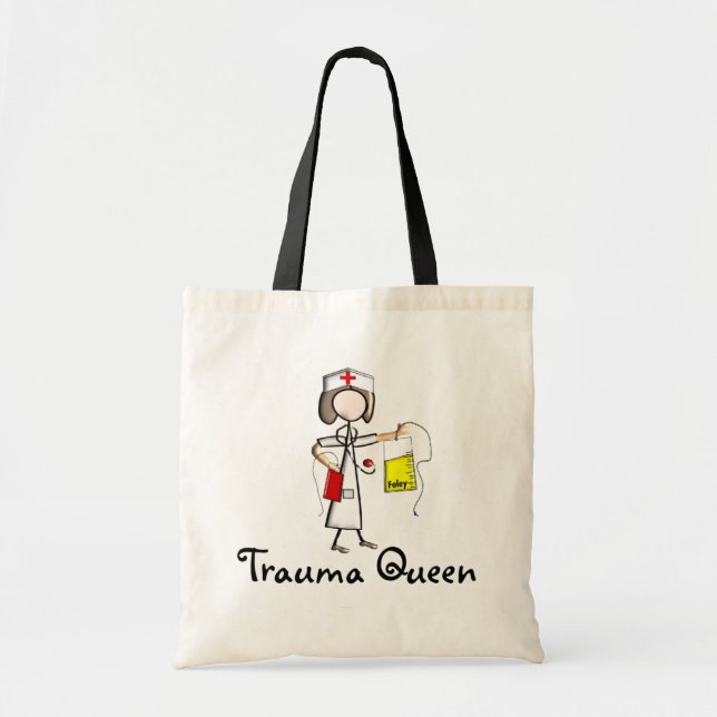 Bolsa Tote T-shirt e presentes da rainha traumatismo" da (Frente)
