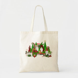 Bolsa Tote T-Shirt Tote Bag dos Gnomos Feriados Diversos