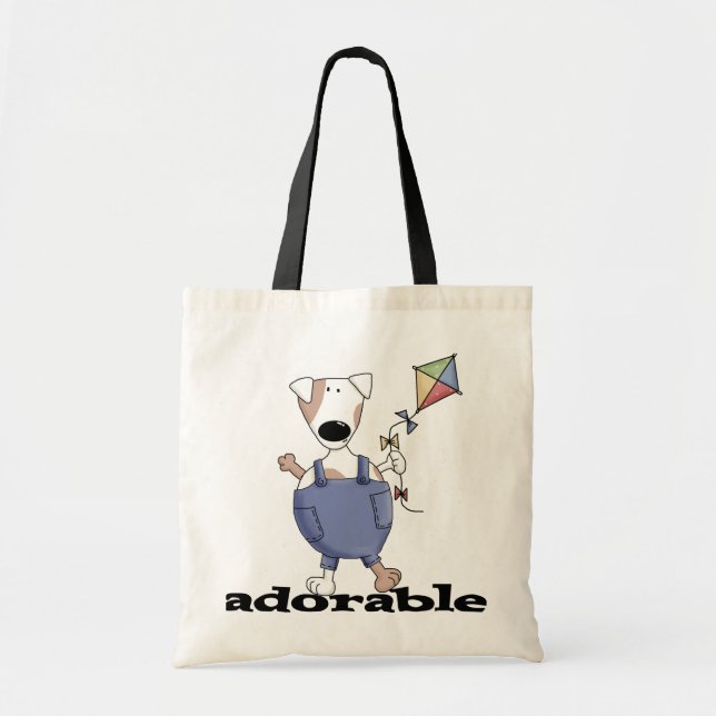 Bolsa Tote T-shirts e presentes de cães adoráveis (Frente)