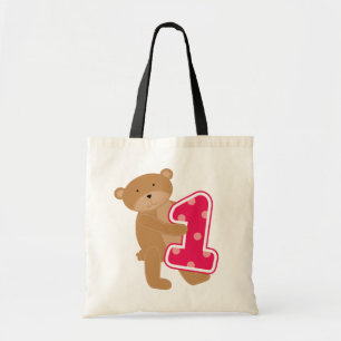 Bolsa Tote T-shirts e presentes de primeiro aniversario