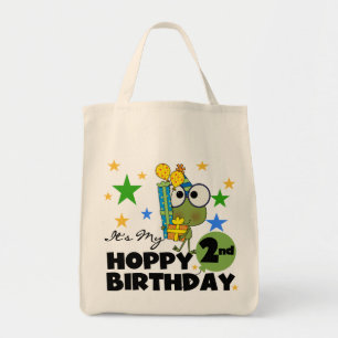 Bolsa Tote T-shirts e presentes segundos aniversários de Sapo