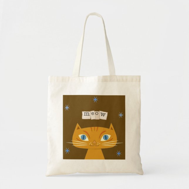 Bolsa Tote Tabby Cat Tote Bag (Frente)