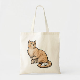Bolsa Tote Tabby de Laranja