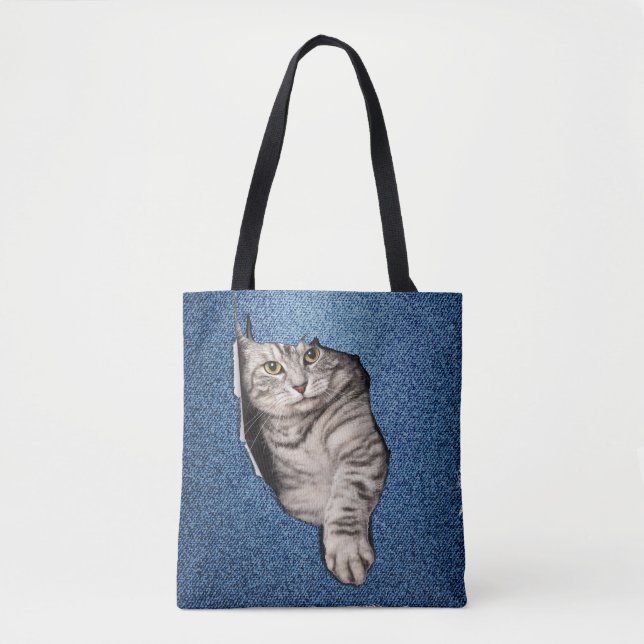 Bolsa Tote Tabby-kitten (Frente)