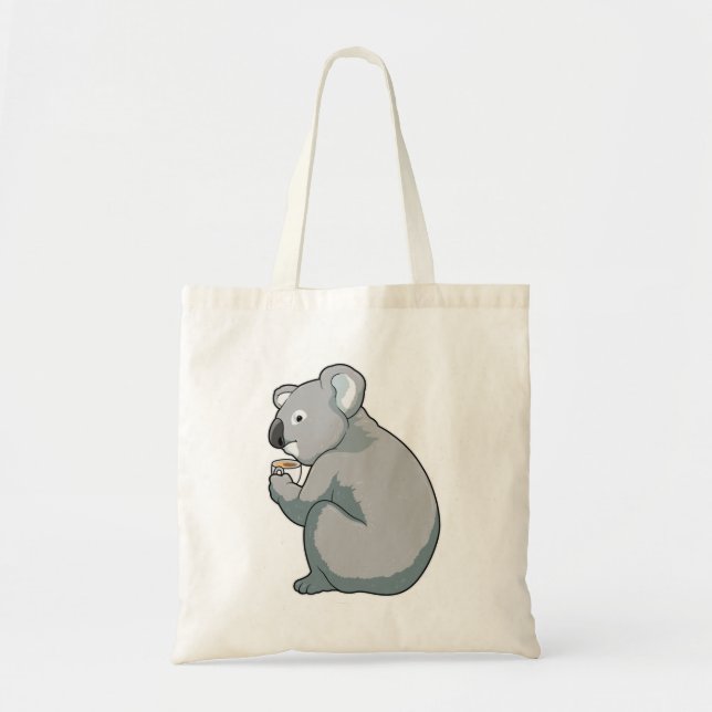 Bolsa Tote Taça Koala Coffee (Frente)