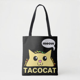 Bolsa Tote Taco Cat