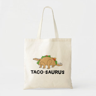 Bolsa Tote Taco Dinossauro Tacossauro Tacossauro Rex Desenhad