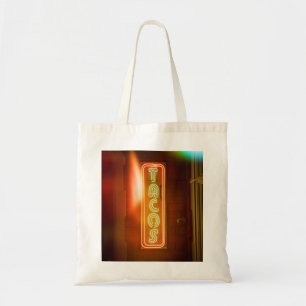 Bolsa Tote Tacos Assinam Imagem Tipográfica Taco Arte Texto W