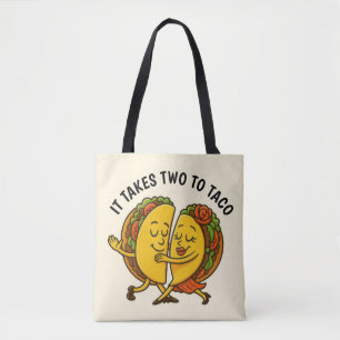 Bolsa Tote Tacos Dancing