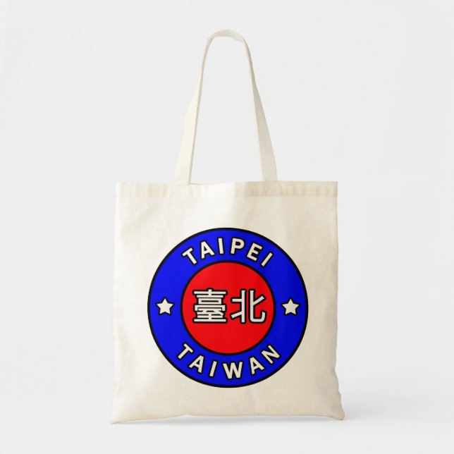 Bolsa Tote Taipei Taiwan (Frente)