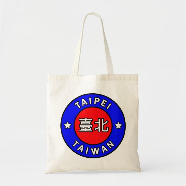 Bolsa Tote Taipei Taiwan - Saco de tote (Frente)