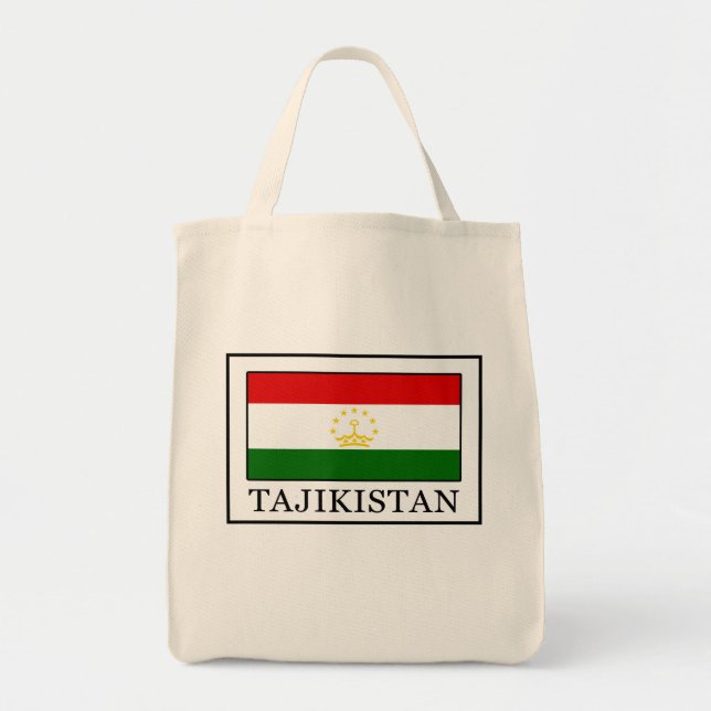 Bolsa Tote Tajiquistão (Frente)