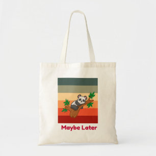 Bolsa Tote Talvez Mais Tarde, Panda Bonita