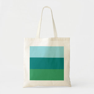 Bolsa Tote Tanager Turquesa, Azul Teal e Verde Kelly Horiz