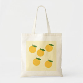 Bolsa Tote tangerinas pintura