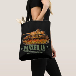 Bolsa Tote Tanque Médio Alemão Panzer IV D Segunda Guerra Mun