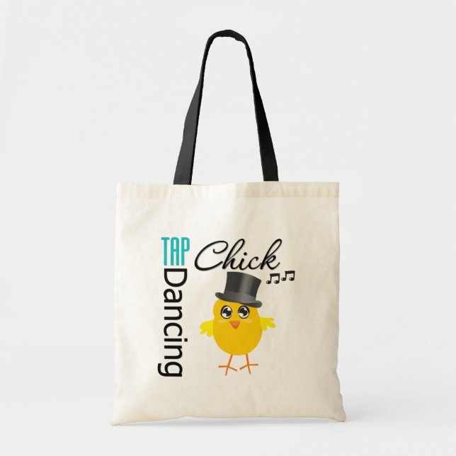 Bolsa Tote Tap Dancing Pintinho 4 (Frente)