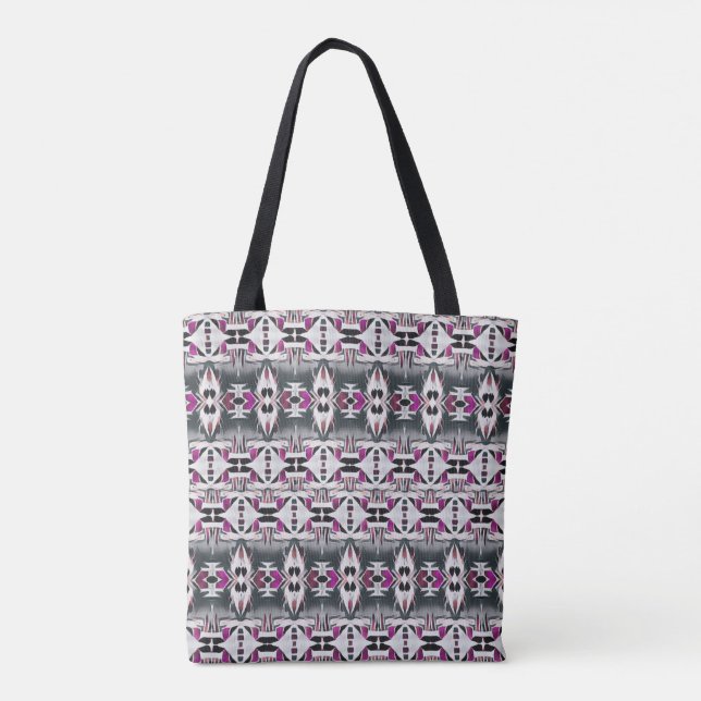 Bolsa Tote Tapeçaria Tribal (Verso)