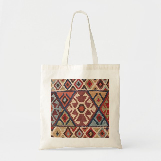 Bolsa Tote Tapete Turco Oriental (Frente)