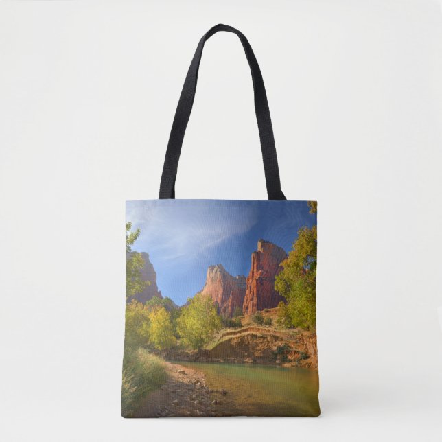 Bolsa Tote Tarde No Parque Nacional De Zion (Frente)