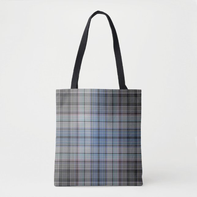 Bolsa Tote Tartan (Frente)