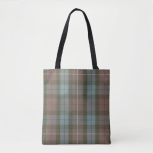 Bolsa Tote Tartan da caça de Fraser do clã resistido