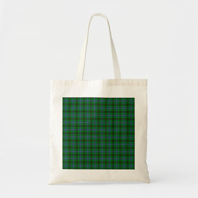 Bolsa Tote Tartan de Henderson do clã (Frente)