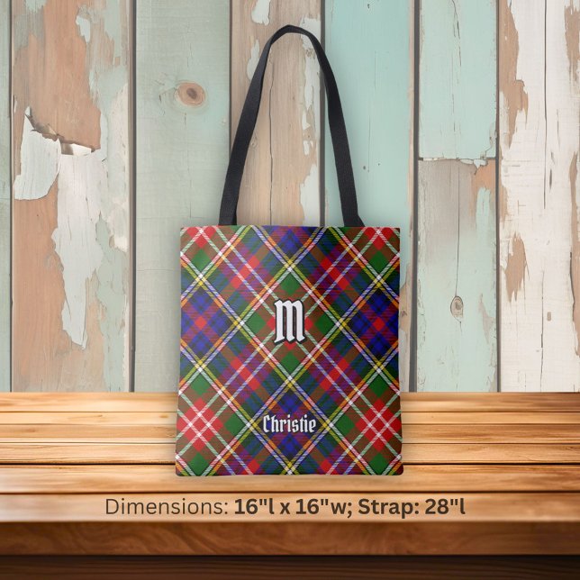 Bolsa Tote Tartan do Clã Christie (Criador carregado)