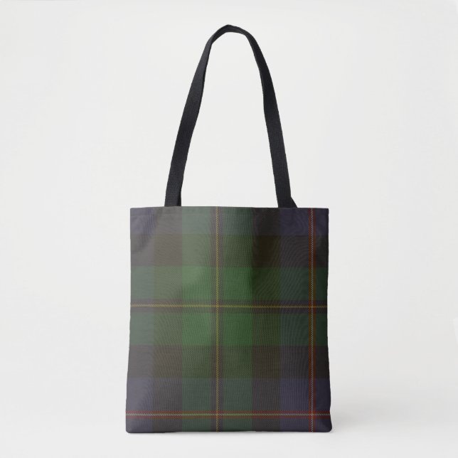 Bolsa Tote Tartan do clã de MacNeil (Frente)