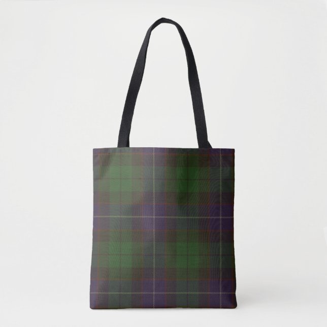 Bolsa Tote Tartan do clã de Mitchell (Frente)