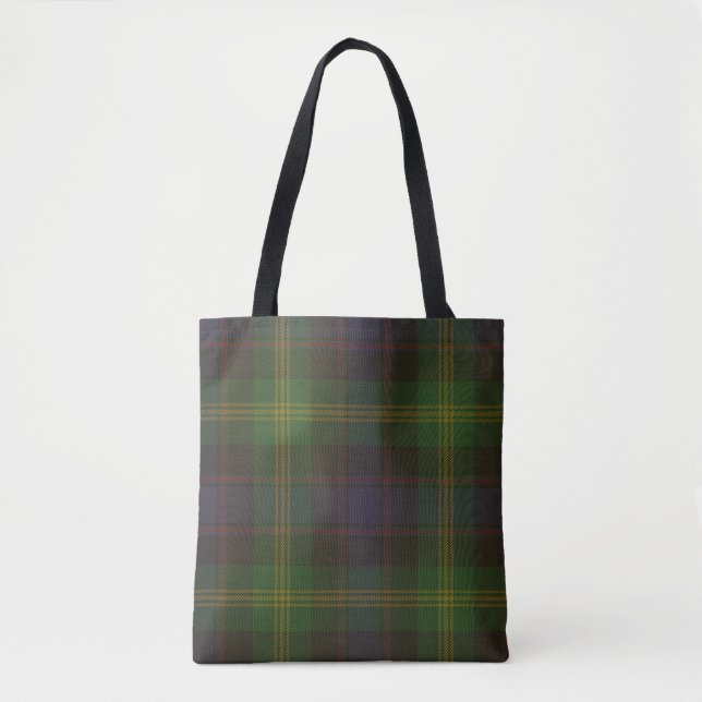 Bolsa Tote Tartan do clã de Watson (Frente)