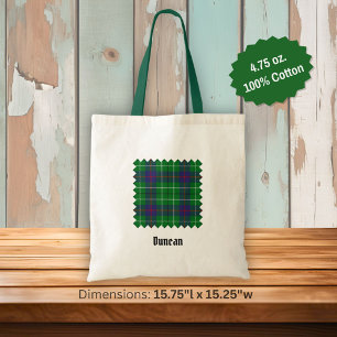 Bolsa Tote Tartan do Clã Duncan