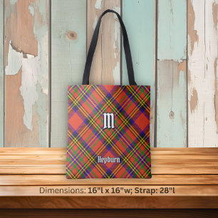 Bolsa Tote Tartan do Clã Hepburn