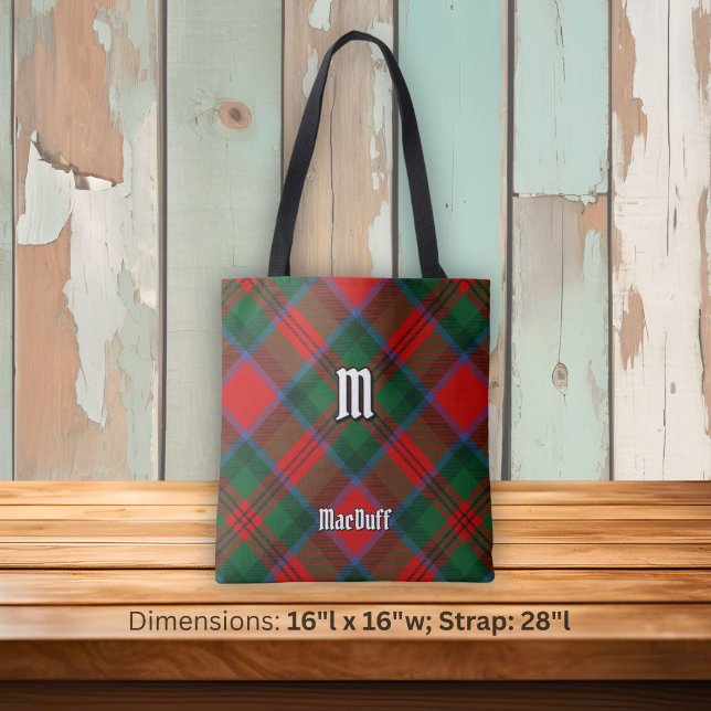 Bolsa Tote Tartan do Clã MacDuff (Criador carregado)