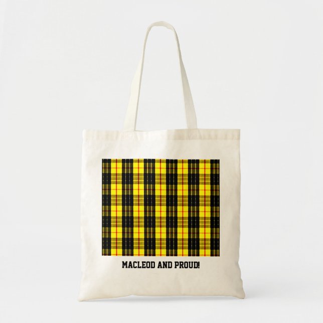 Bolsa Tote Tartan Lewis de MacLeod (Frente)