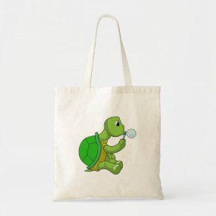 Bolsa Tote Tartaruga com bolhas de sabão
