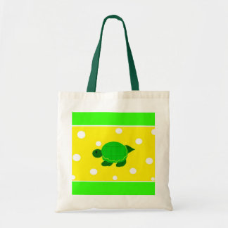 Bolsa Tote Tartaruga com Bolinhas
