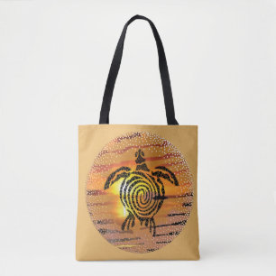 Bolsa Tote Tartaruga do Mar Solar Exótica
