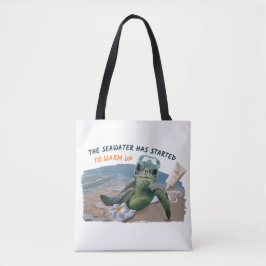 Bolsa Tote Tartaruga marinha de verão