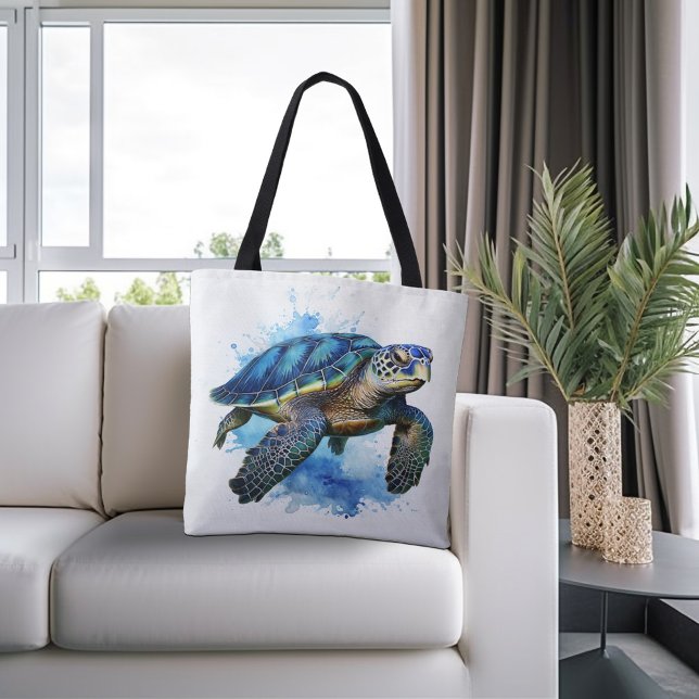 Bolsa Tote Tartaruga Marinha Mais Fofa, (Criador carregado)