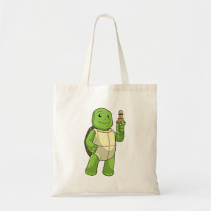 Bolsa Tote Tartaruga no xadrez com peão de xadrez