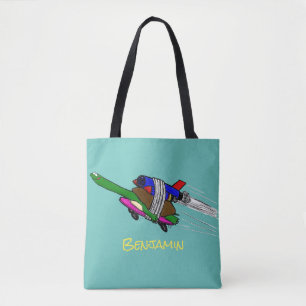 Bolsa Tote Tartaruga voadora