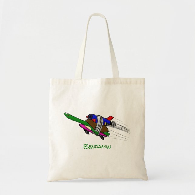 Bolsa Tote Tartaruga voadora (Frente)