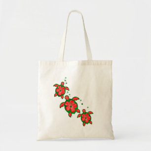 Bolsa Tote Tartarugas de Honu do Natal
