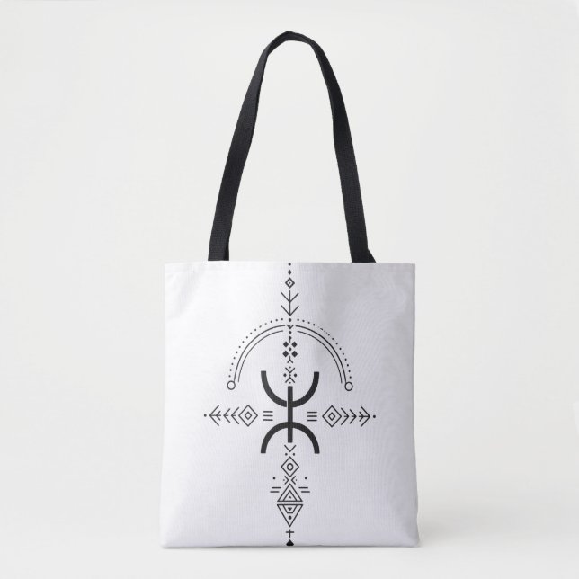 Bolsa Tote Tatuagem Amazigh (Frente)